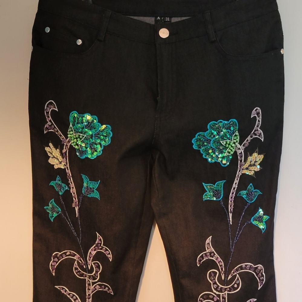 AZI Embellished Jeans